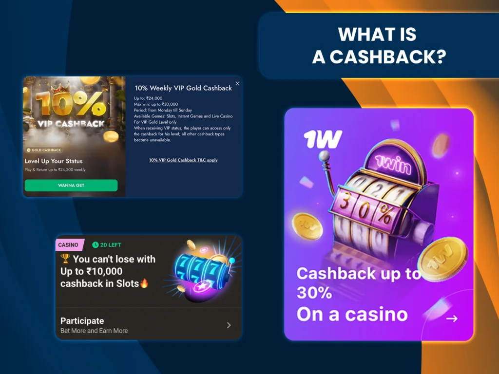 Discover what cashback means for Live Casino players.