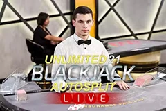 Get 21 in Unlimited Blackjack.