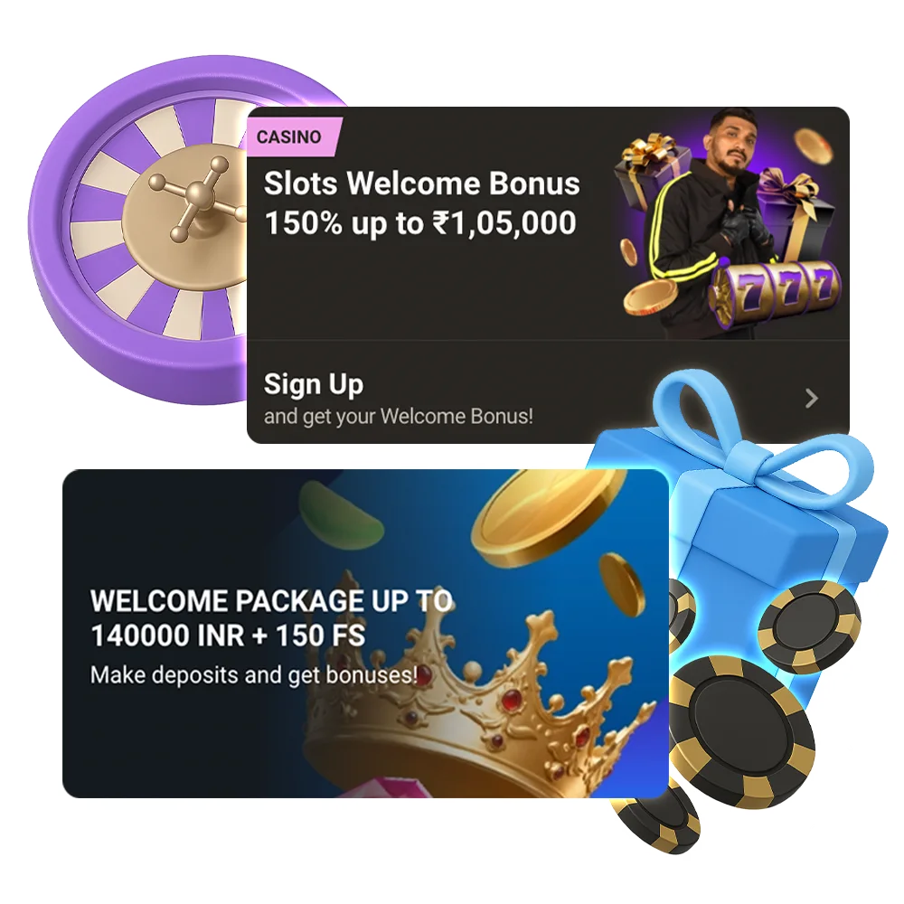 Start your journey with the best welcome bonus for Live Casino.