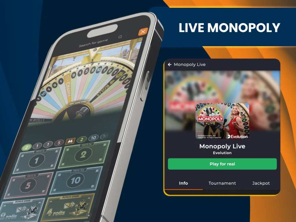 Take a break from cards with 9Winz’s casual Monopoly game show.