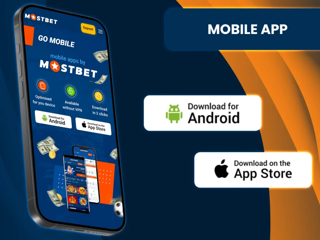 Use the native Mostbet app, available for iOS and Android.