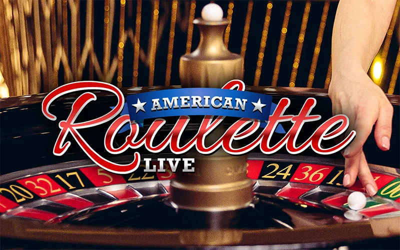 Carefully follow the movement of the ball around the wheel in American Live Roulette.