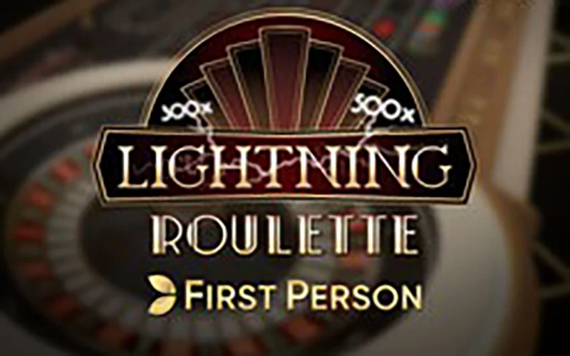 Use the alternating betting tactic in First Person Lightning Roulette.