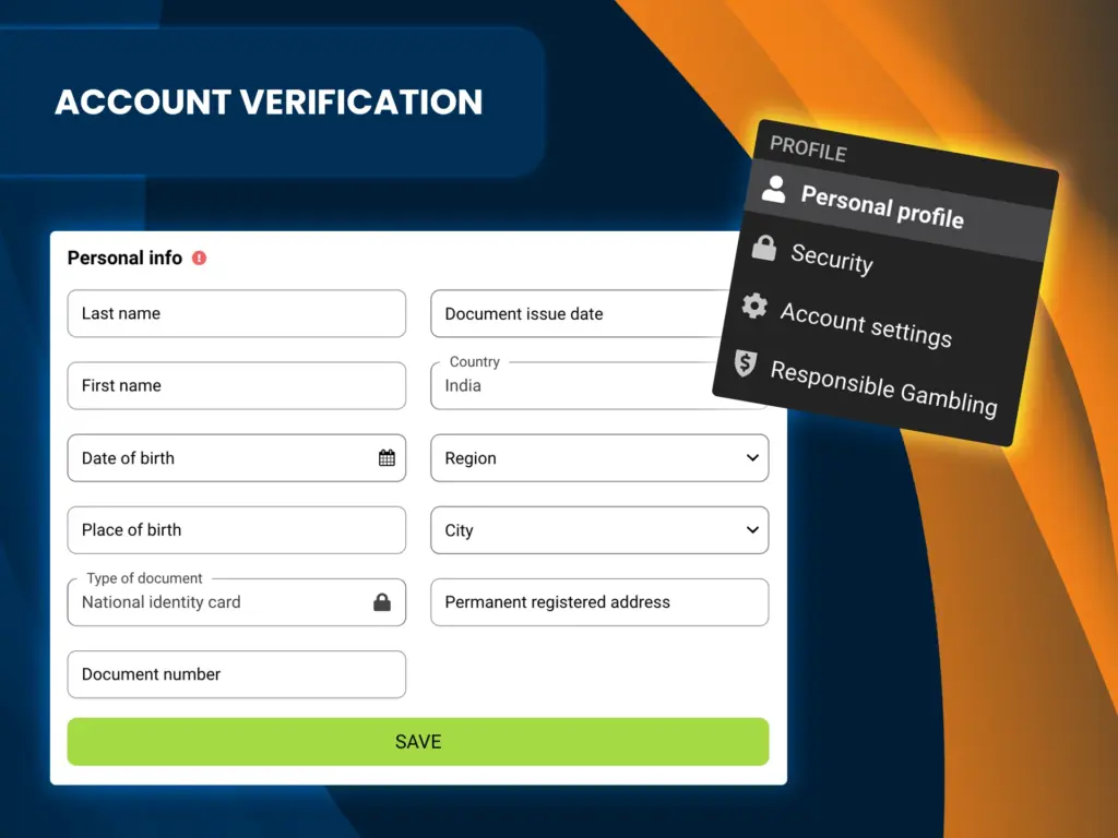 Please verify your account on the WinWin website to enable access to withdraw funds.